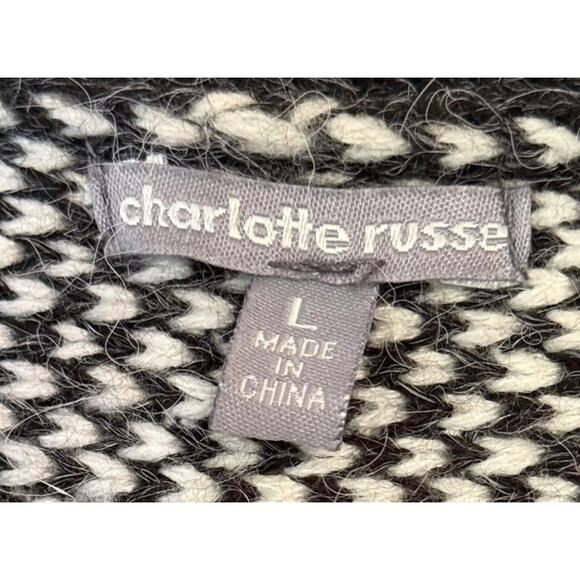 Charlotte Russe Cardigan Women Large Open Front Western Aztec Fringe Outdoor - Picture 5 of 9